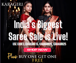 karagiri.com - The most trusted saree store from India!