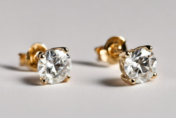 Diamond Stud Earrings: A Blend of Timeless Elegance and Modern Wisdom