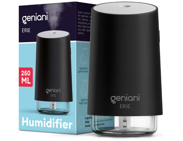 Mini desktop humidifiers - GENIANI Portable Cool Mist Humidifier