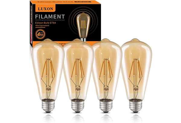 Enhance Your Home with the Best Vintage-Style Edison LED Light Bulbs - LUXON LED Edison Bulbs